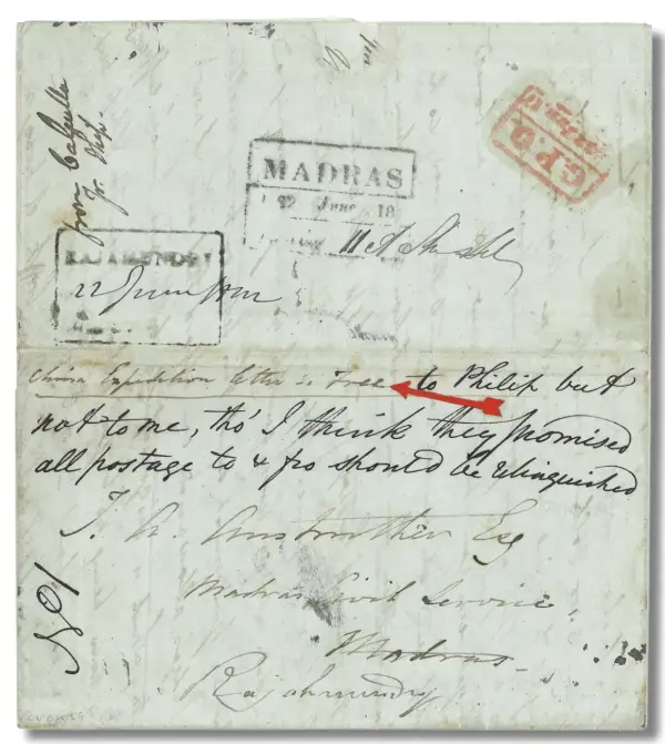 COV-1725 pre stamp cover