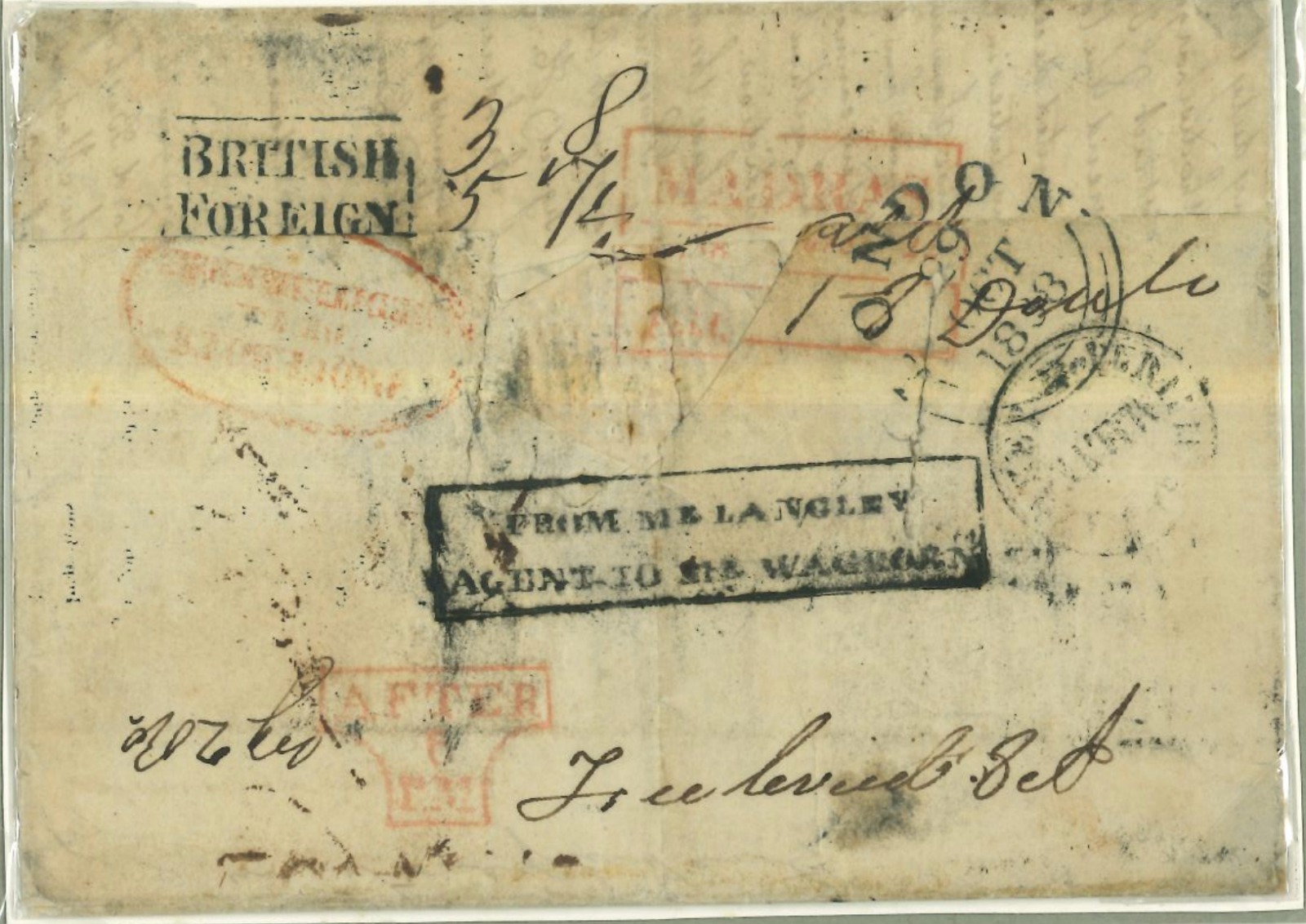 COV-2586 pre stamp cover
