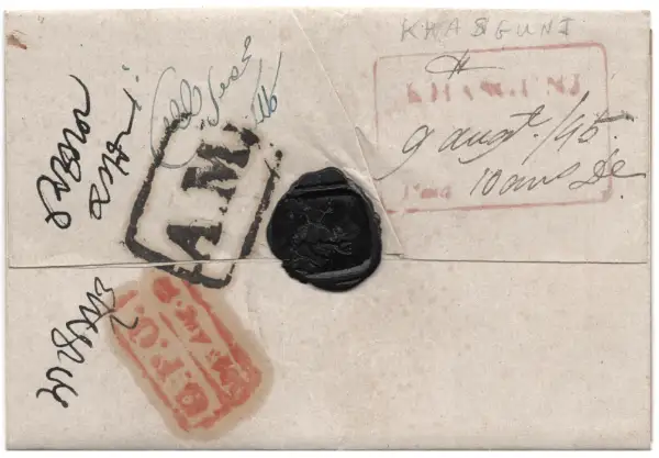 COV-2419 pre stamp cover