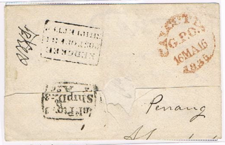 COV-2803 pre stamp cover