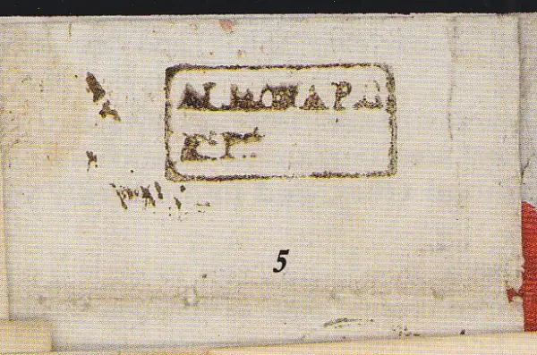 COV-1001 pre stamp cover