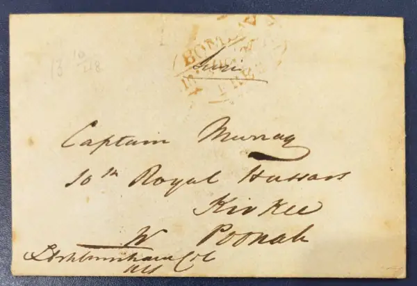 Bombay HG 23 pre-1854 cover, Philaindia lot 3