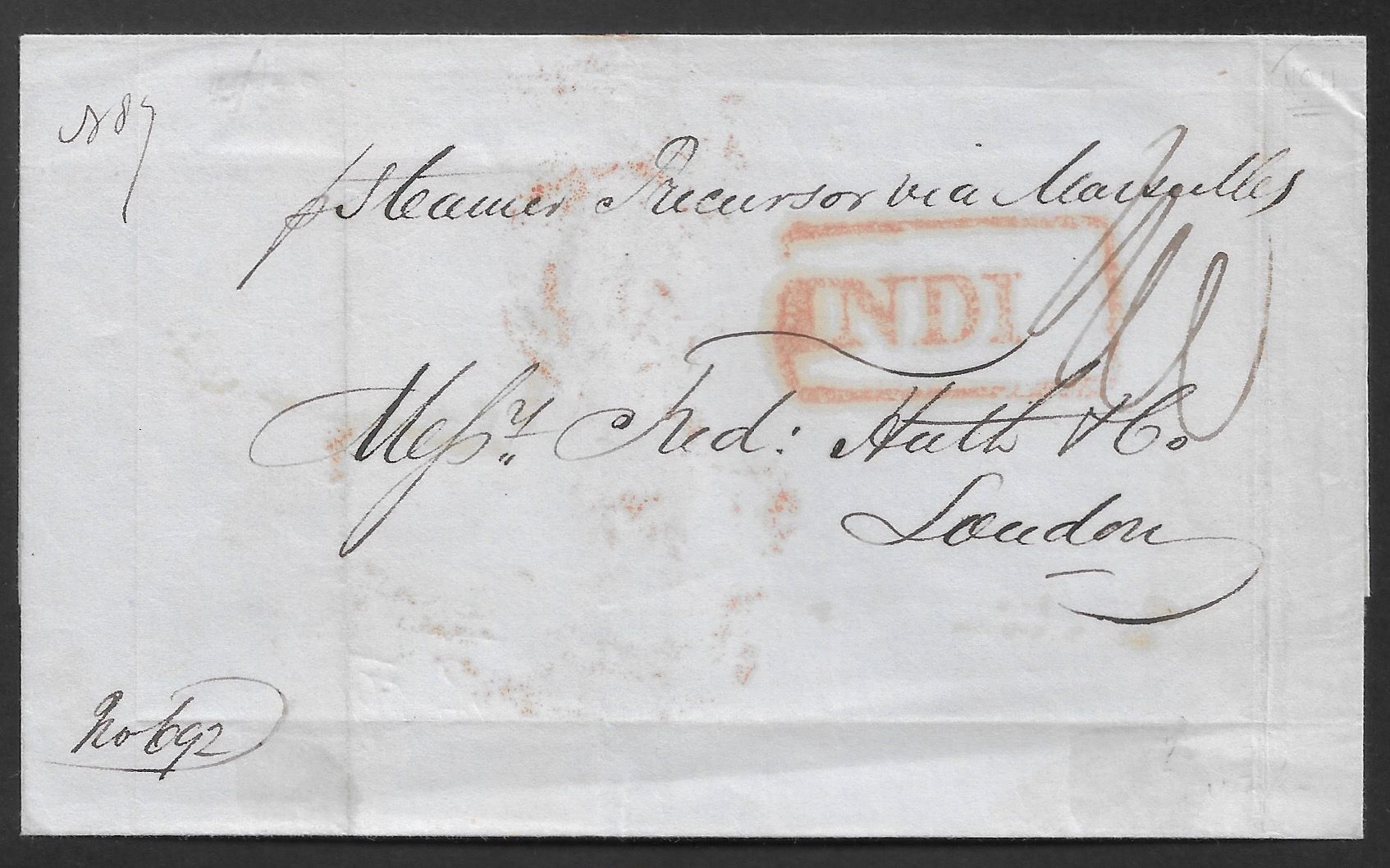 COV-3911 pre stamp cover