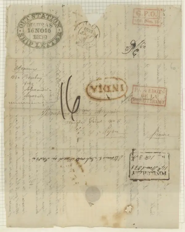 COV-1892 pre stamp cover
