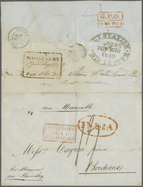COV-594 pre stamp cover