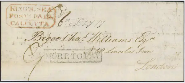 COV-2106 pre stamp cover
