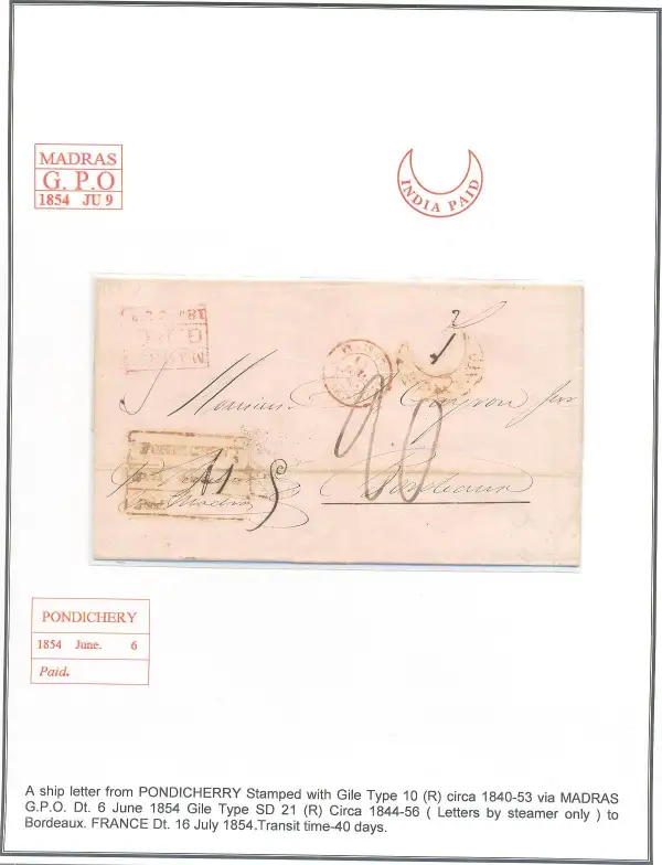 COV-3256 pre stamp cover