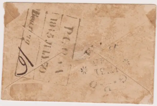 COV-1119 pre stamp cover