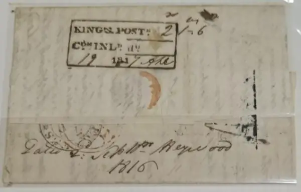COV-2739 pre stamp cover
