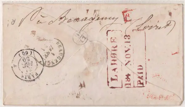COV-2477 pre stamp cover