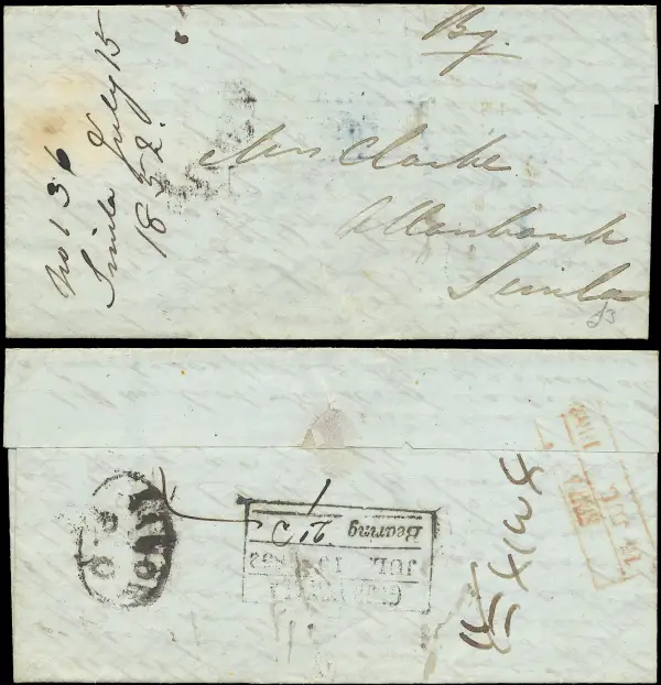 COV-2027 pre stamp cover