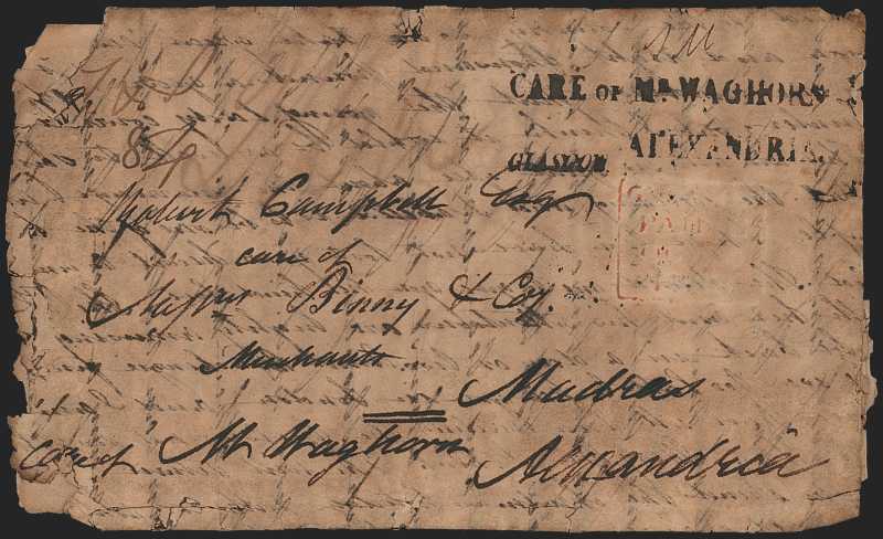 COV-1779 pre stamp cover
