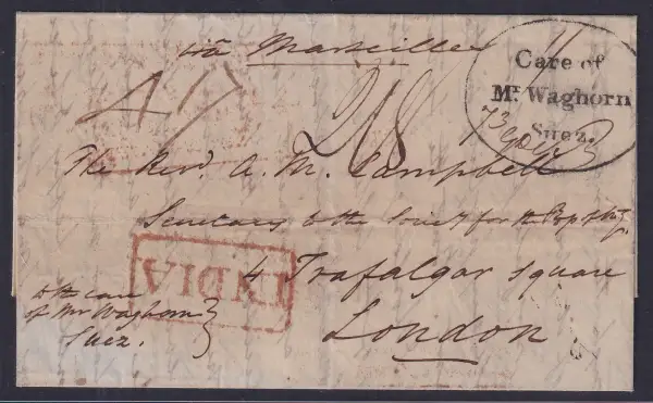 COV-1828 pre stamp cover
