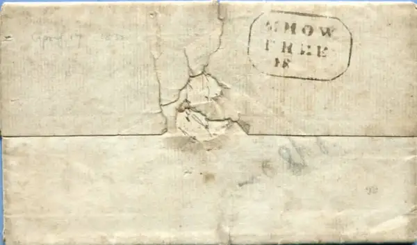 COV-1113 pre stamp cover