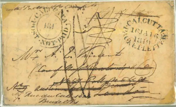 COV-2592 pre stamp cover