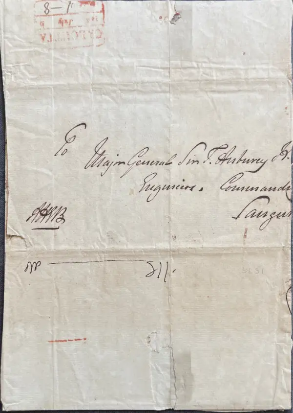 COV-3322 pre stamp cover