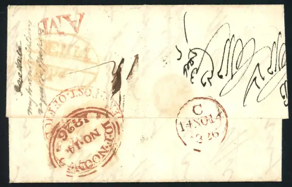 COV-1340 pre stamp cover