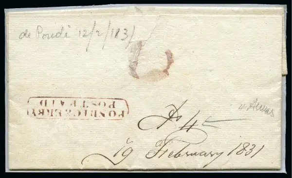 COV-915 pre stamp cover