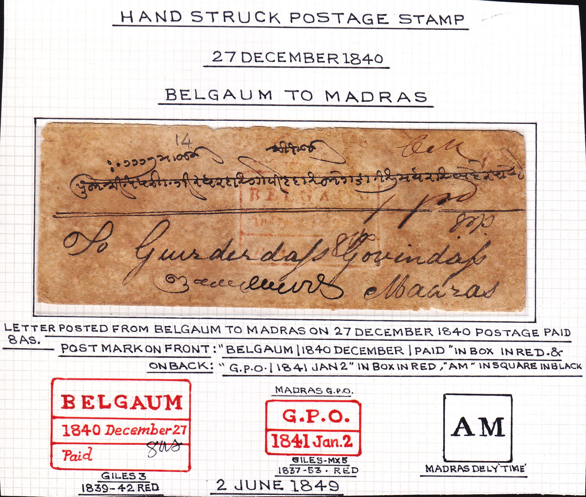 COV-3756 pre stamp cover