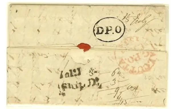 COV-749 pre stamp cover