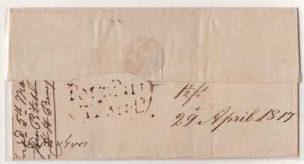 COV-1669 pre stamp cover