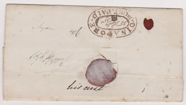 COV-2212 pre stamp cover