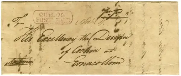 COV-817 pre stamp cover