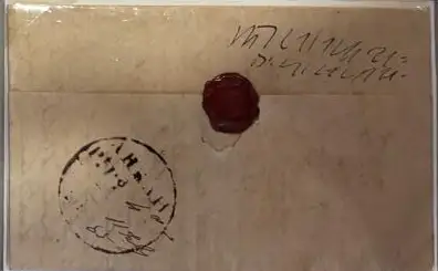 COV-2967 pre stamp cover