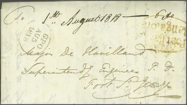 COV-3552 pre stamp cover