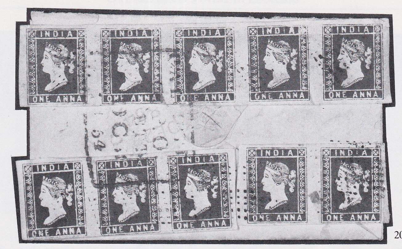 Rangoon FP 4 pre-1854 cover, Robson Lowe lot 2033