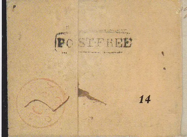 COV-1651 pre stamp cover