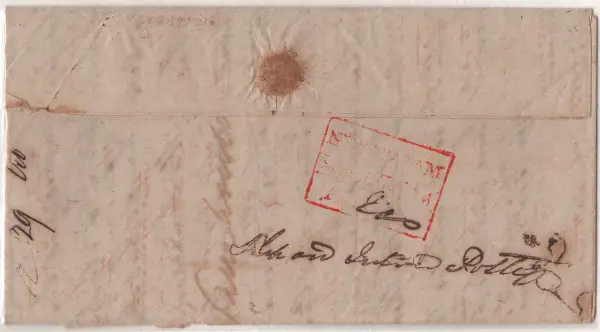 COV-2445 pre stamp cover