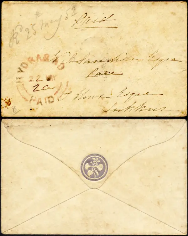 COV-2010 pre stamp cover