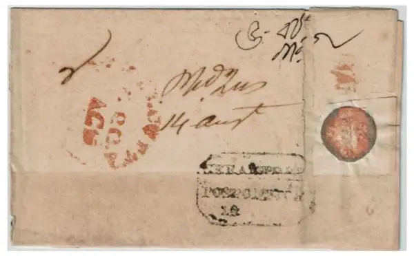 COV-3238 pre stamp cover