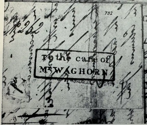 COV-1802 pre stamp cover