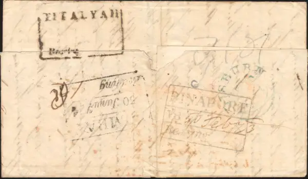 COV-2736 pre stamp cover
