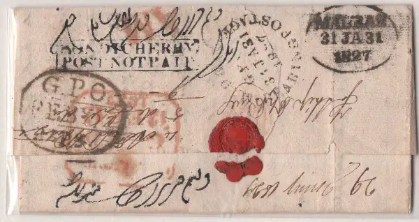 COV-2467 pre stamp cover