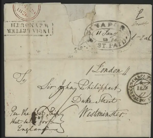 COV-2257 pre stamp cover