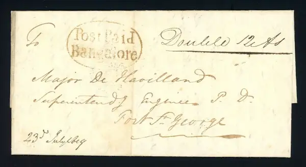 COV-1374 pre stamp cover