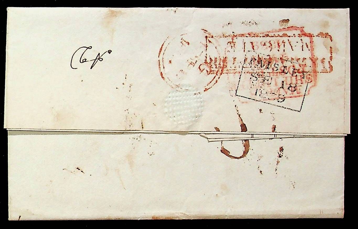 Madras SD16 pre-1854 cover, Sephils lot 0094