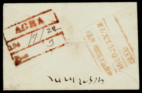 COV-1497 pre stamp cover