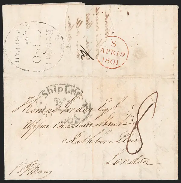 COV-19 pre stamp cover