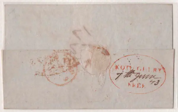 COV-2438 pre stamp cover