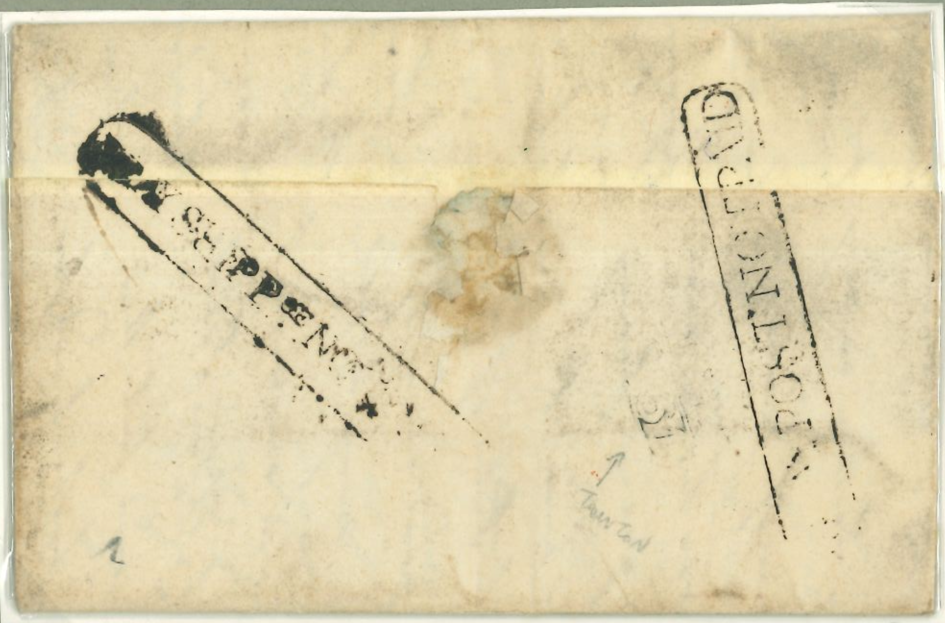 COV-2610 pre stamp cover