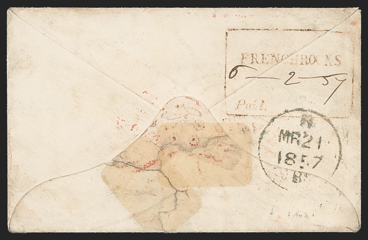 COV-3032 pre stamp cover