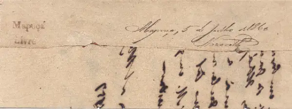 COV-3129 pre stamp cover