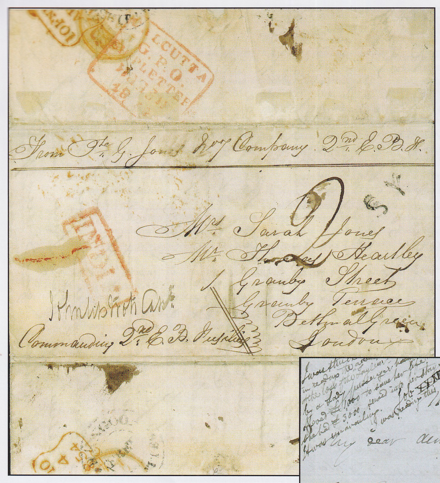 Rangoon FP 2 pre-1854 cover, Cavendish Philatelic Auctions Ltd lot 19