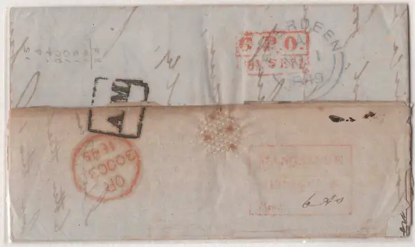 COV-2444 pre stamp cover