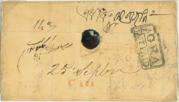 COV-2701 pre stamp cover