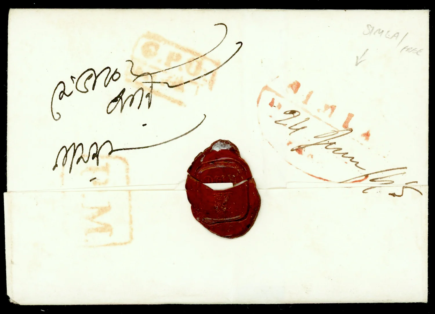 COV-1620 pre stamp cover